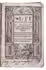 Rare 1527 edition of classical dictionary, owned by the neo-Latin poet Renier Tengnagel (d. 1565)