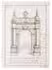 9 drawings of magnificent triumphal arches and funeral biers erected in Siena for its leading family <BR>and for the Grand Duke of Toscany Cosimo III de Medici and his wife and son