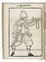 Famous military manual. First edition published in Germany, with 117 charming new woodcuts