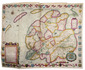 A nicely coloured history and description of Friesland: presentation copy by the author