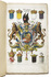 Rare heraldic game for young noblemen, improving and displaying their knowledge <BR>of the genealogy, heraldry, geography and history of the main regions of Europe