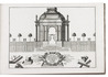 3 very rare pint series on garden ornament, architecture and architectural ornament