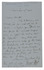 Letter by famous Scottish explorer of the Korean coasts and parts of China
