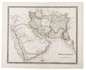 19th-century map of Arabia and Persia