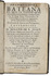 First and only edition of the Portuguese translation of the Pharmacopoeia Bateana