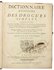 Fifth D’Houry edition of an important work on the ‘simple’ ingredients of medicaments