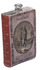 Bottle made to look like a book, ca. 1830, with images of Benjamin Franklin and the distillery