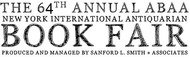 62nd New York International Antiquarian Book Fair