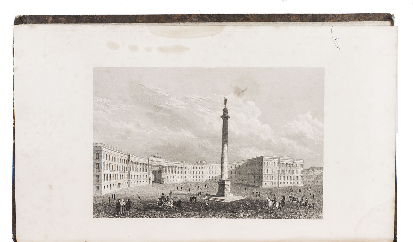 ACKERSDIJCK, Jan. - Verhaal eener reize in Rusland, gedaan in het jaar 1835.Groningen, W. van Boekeren, 1840. 2 volumes. 8vo. With a lithographed frontispiece of the 