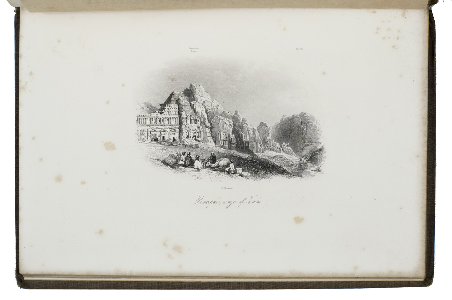[BARTLETT, William Henry]. - Forty days in the desert, or the track of the Israelites; or, a journey from Cairo, by Wady Feiran, to Mount Sinai and Petra. By the author of 