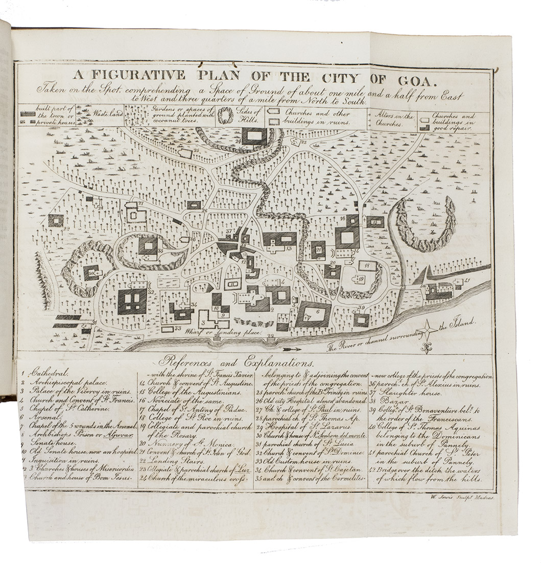 COTTINEAU DE KLOGUEN, Denis Louis. - An historical sketch of Goa, the metropolis of the Portuguese settlements in India: with an account of the present state of that celebrated city, and of the surrounding territories under its immediate jurisdiction, collected from the most authentic sources...Madras (now Chennai), India, 