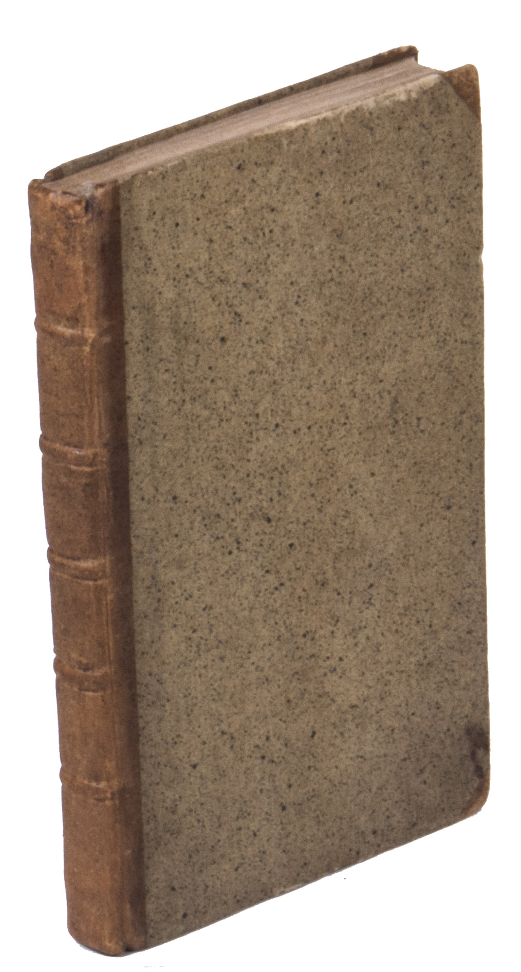 MATTHAEUS, Christiaan Sigismund. - Kort gevat jaar-boek van de edele geoctroyeerde Oost-Indische Compagnie der Vereenigde Nederlanden, ter Kamer van Zeeland. Beginnende met de erectie derzelver Compagnie.Middelburg, Jan Dane, 1759. 8vo. Contemporary half brown calf, sprinkled paper sides, red sprinkled edges.
