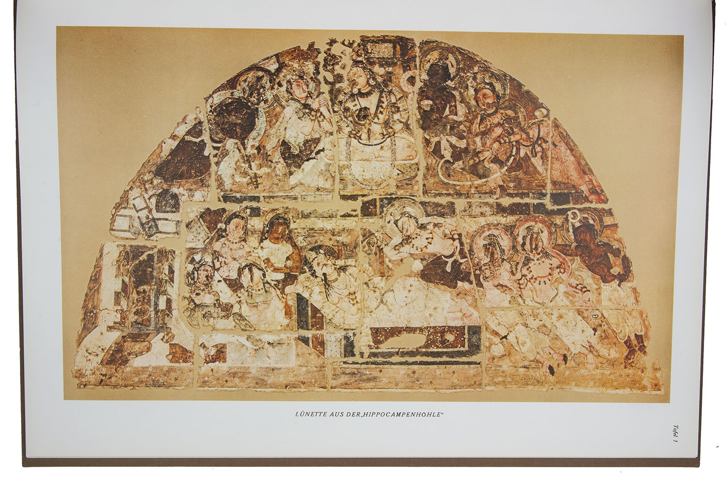 LE COQ, Albert von. - Die buddhistische Sptantike in Mittelasien. Ergebnisse der Kgl. Preussischen Turfan-Expeditionen.Berlin, Dietrich Reimer, 1922-1933 [facsimile: Graz, Akademische Druck- und Verlagsanstalt, 1973-1975]. 6 text volumes and 1 atlas. 35,5 x 26 cm; atlas 54 x 36,5 cm. With a total of 185 plates in the text volumes, 22 plates in the atlas volume, mostly in black and white, some in colour, and numerous illustrations in text. Uniform decorated brown cloth.