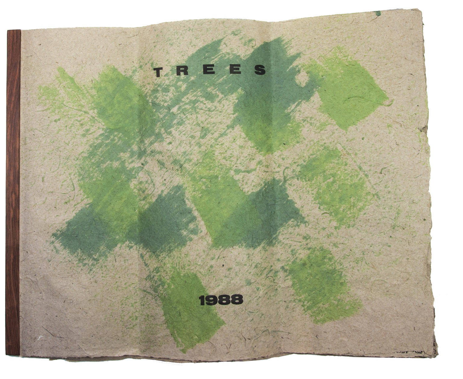 KALDEWEY, Gunnar A. - Trees.(colophon: Poestenkill, New York, Kaldewey Press), 1988. Very large oblong folio (48 x 61 cm). With 17 artists prints (the artist calls them 