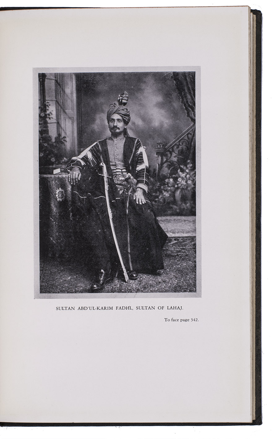 RIHANI, Ameen. - Around the coasts of Arabia.London, Constable & Co., 1930. 8vo. With a pictorial map as frontispiece, 31 photographic half-tone plates and a full-page map on an integral leaf. Original publishers black cloth, with title in gold on spine.
