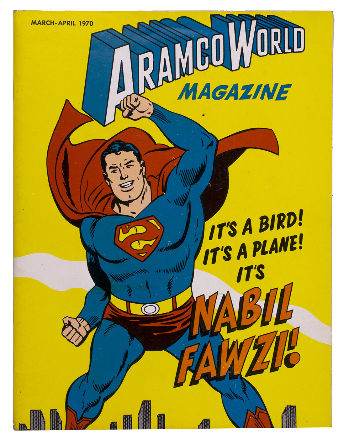 [ARAMCO]. - Aramco World. Vol. 21 no. 2: March-April 1970.New York, Aramco, 1970. 4to. Illustrated wrappers.